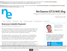 Tablet Screenshot of blog.net-essence.co.uk